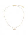 Petite Antoinette bow halskedje crystal