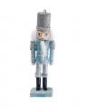 John Nutcracker Christmas Tree Decoration Silver