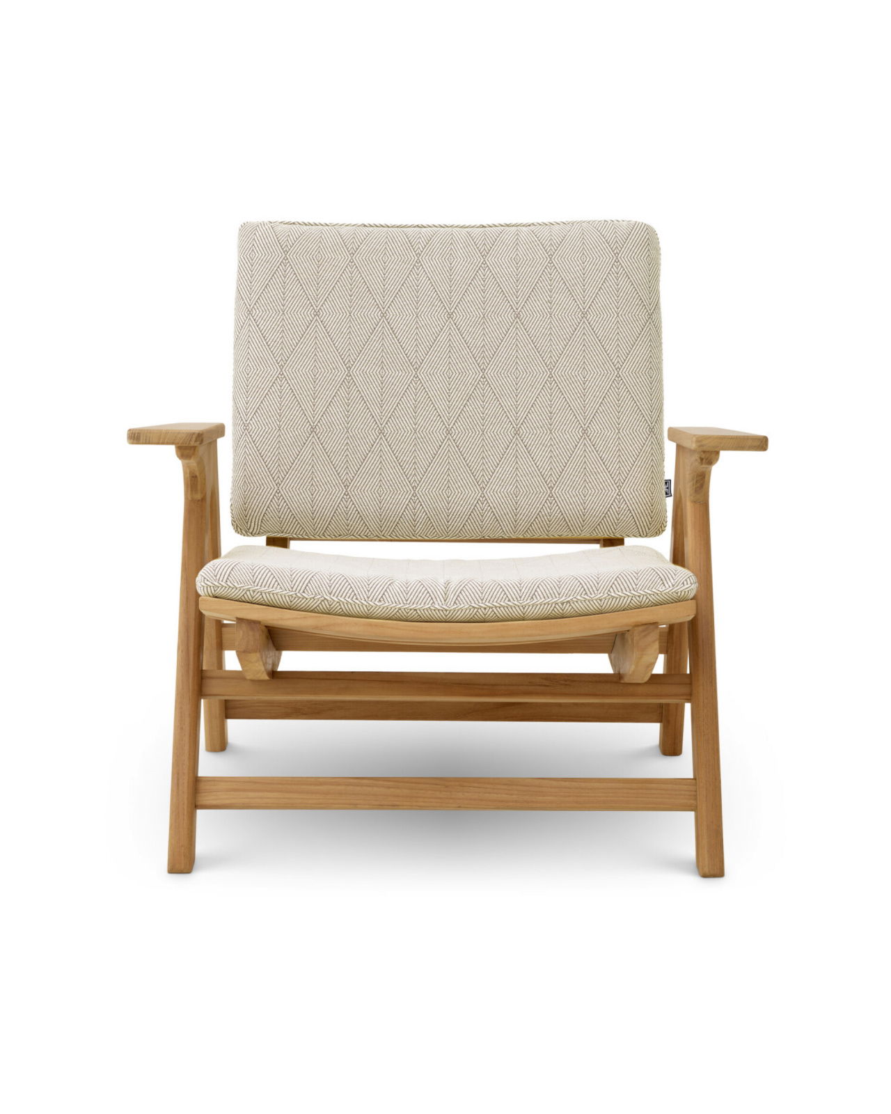 Oceanview fåtølje natural teak