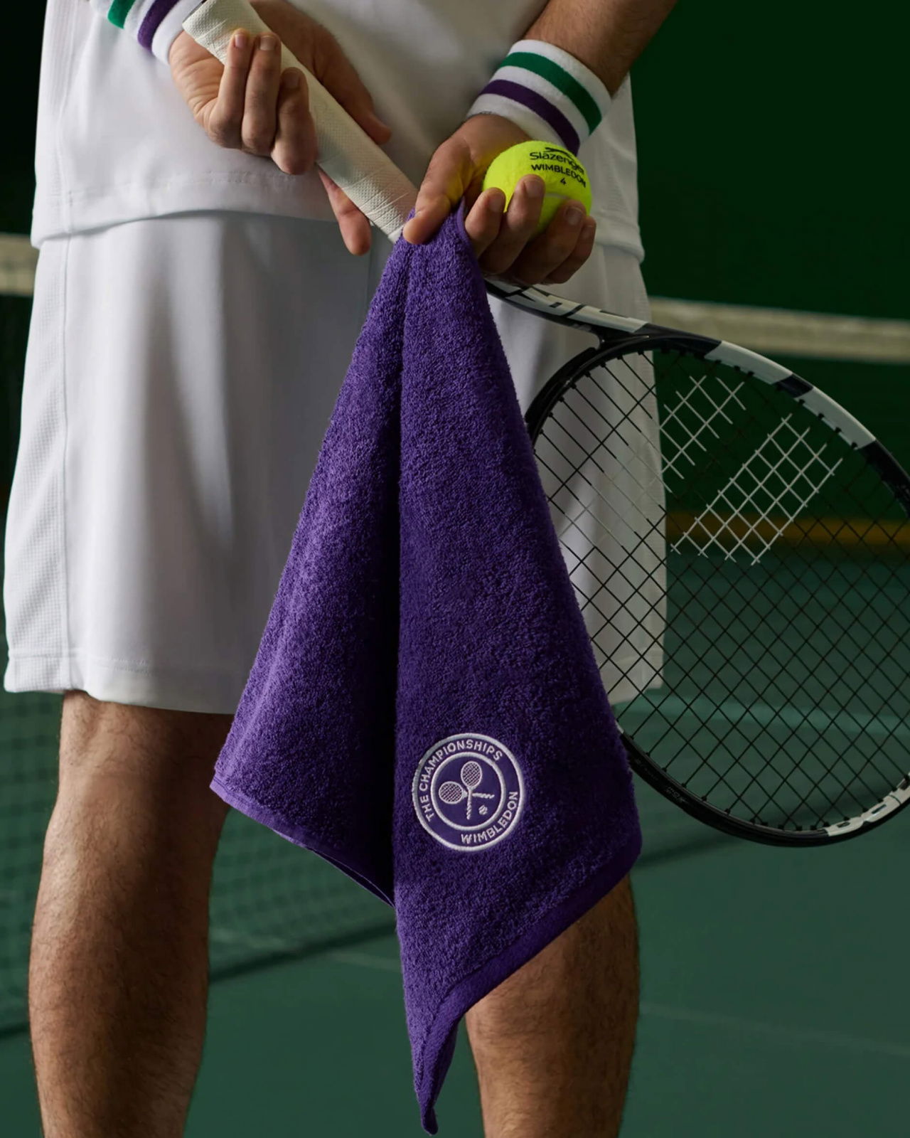 Wimbledon Guest Towel Purple