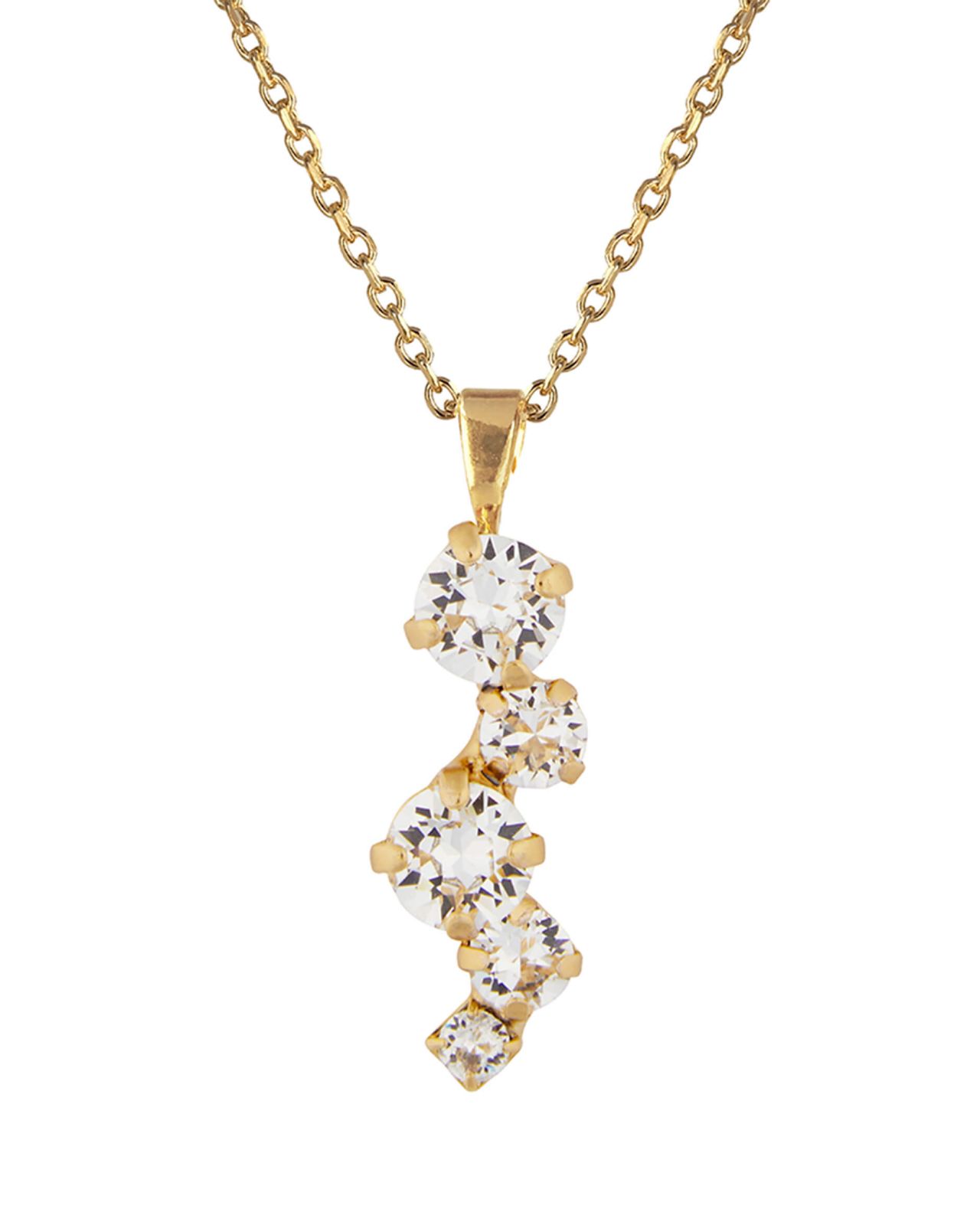 Elina necklace crystal