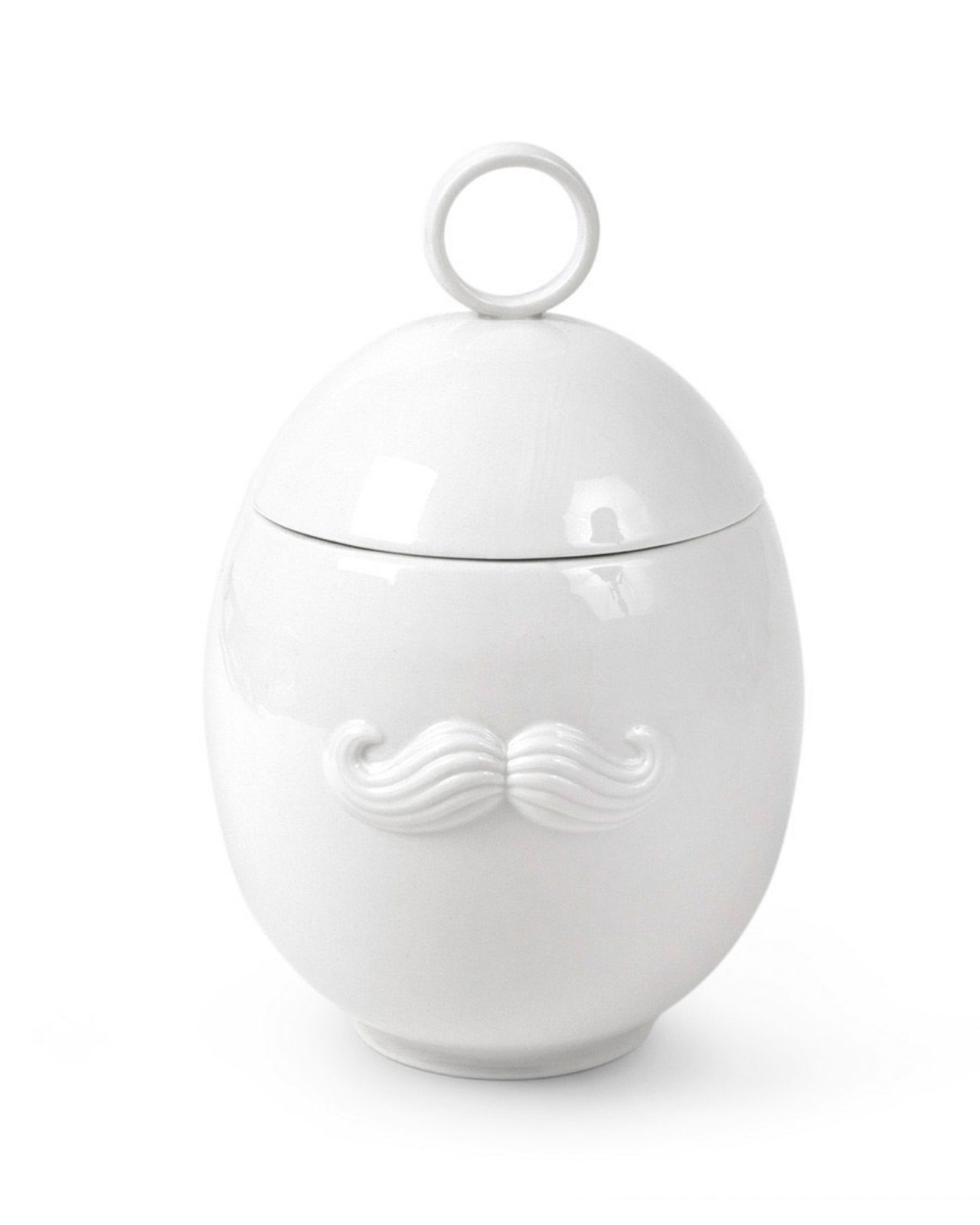 Muse Sugar Bowl - Glazed Porcelain