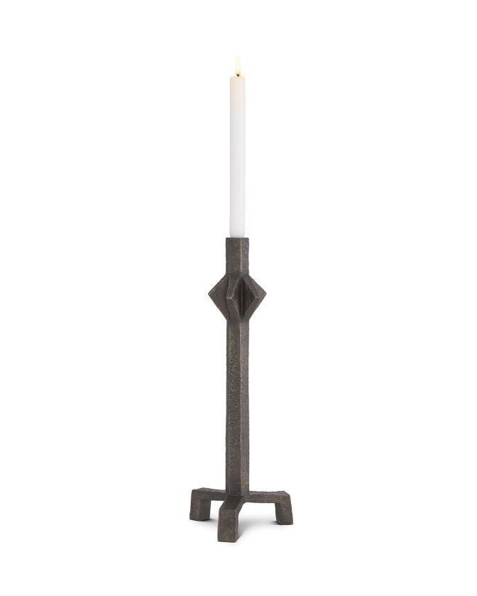 Conti candle holder bronze