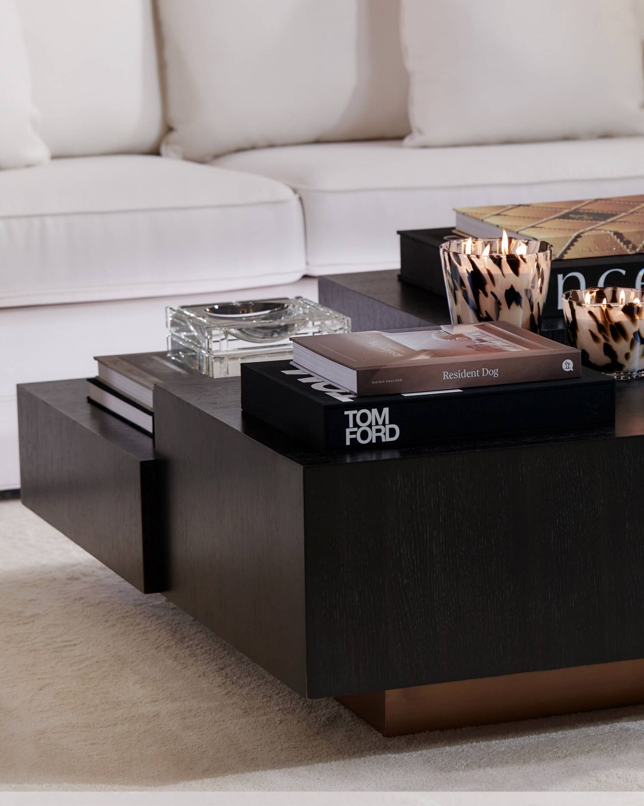 Nerone soffbord charcoal grey oak veneer