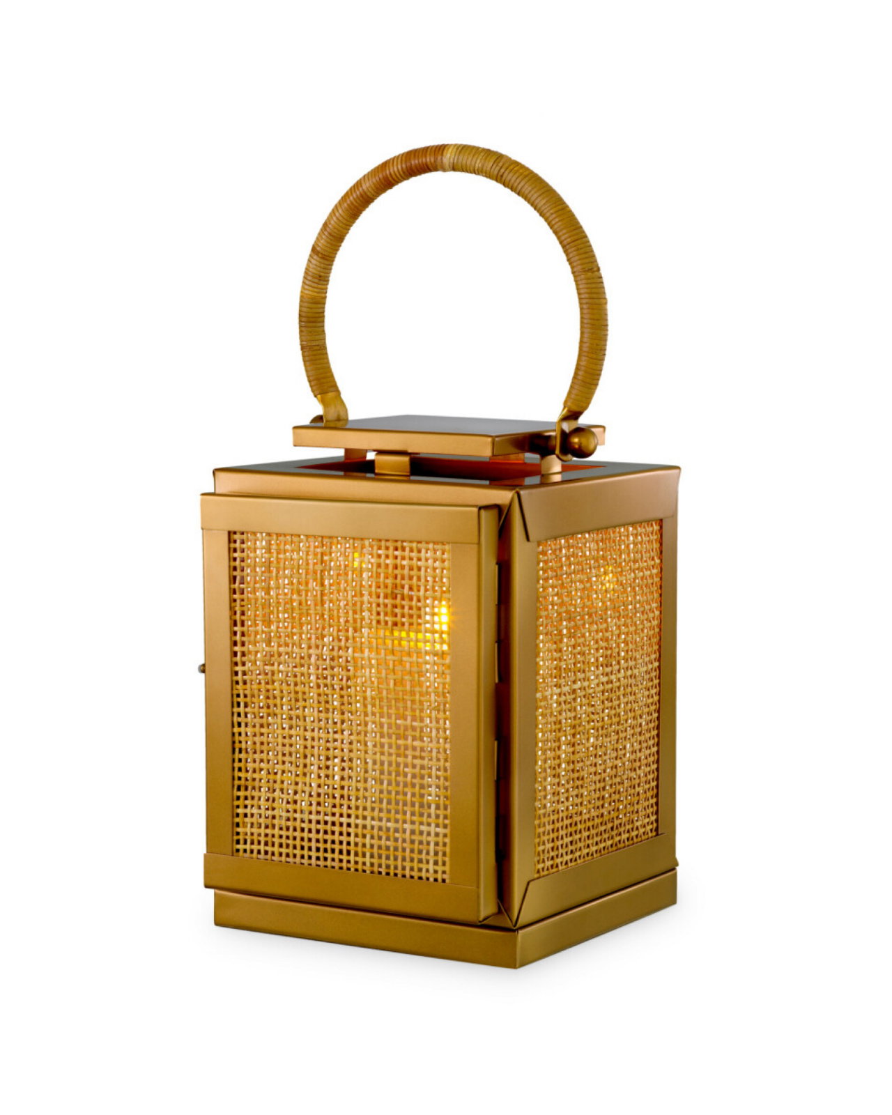 Georgian kynttilälyhty messinki