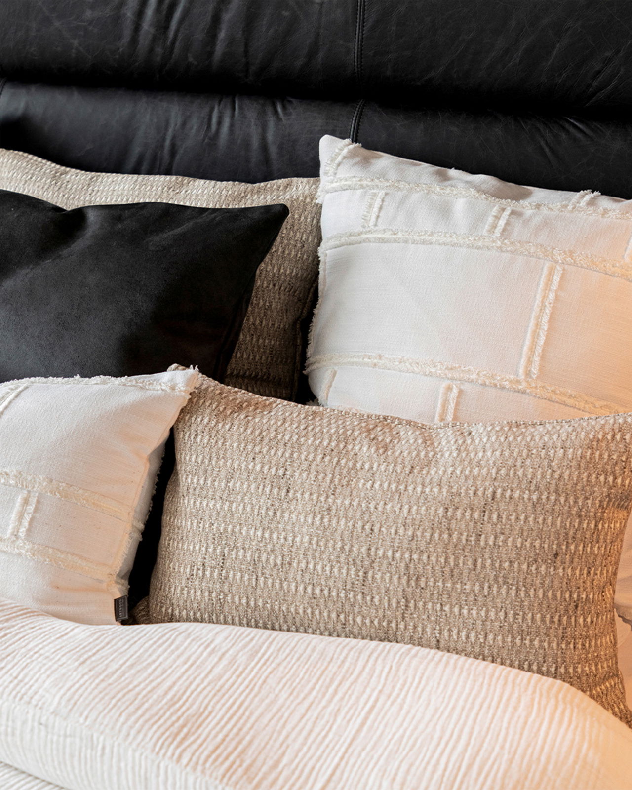 Tunis Cushion Cover Linen OUTLET