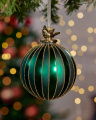 Godfrey Bauble Green 10cm