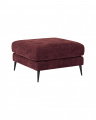 Andorra fotpall Gabby burgundy