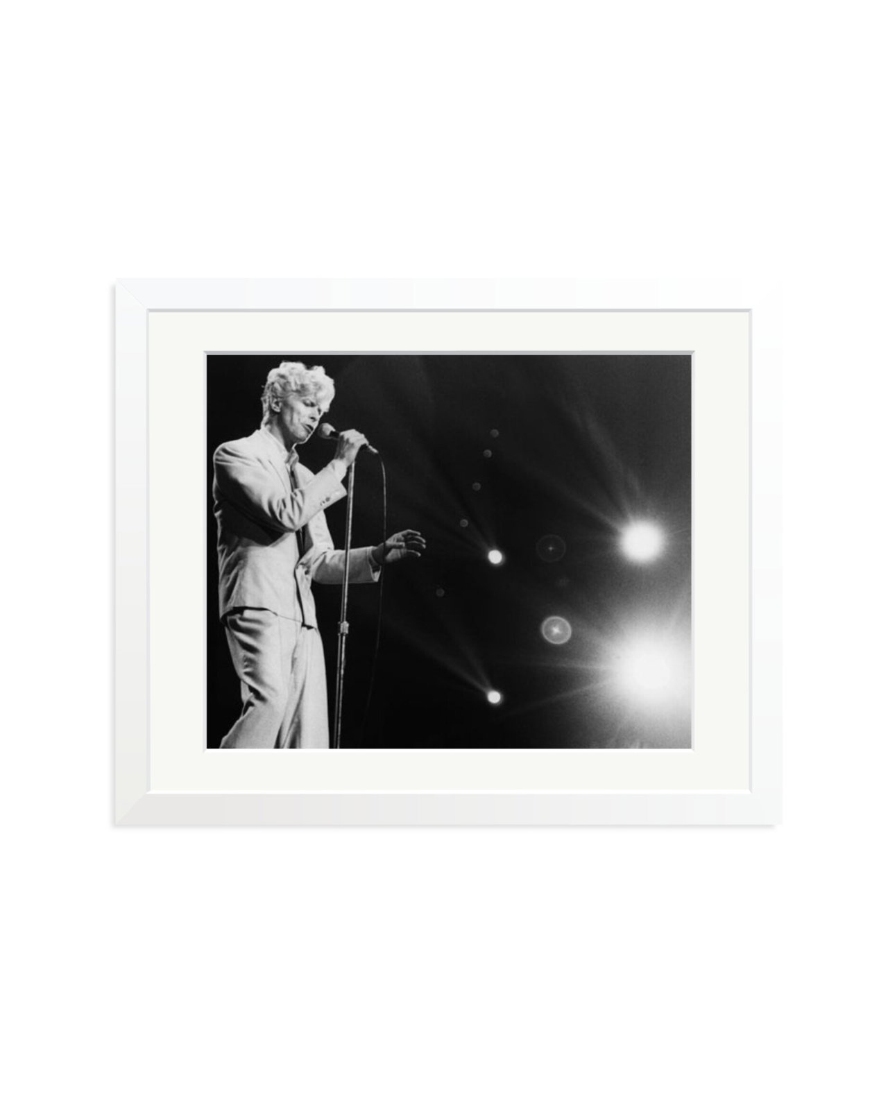 David Bowie 1983 White / Medium