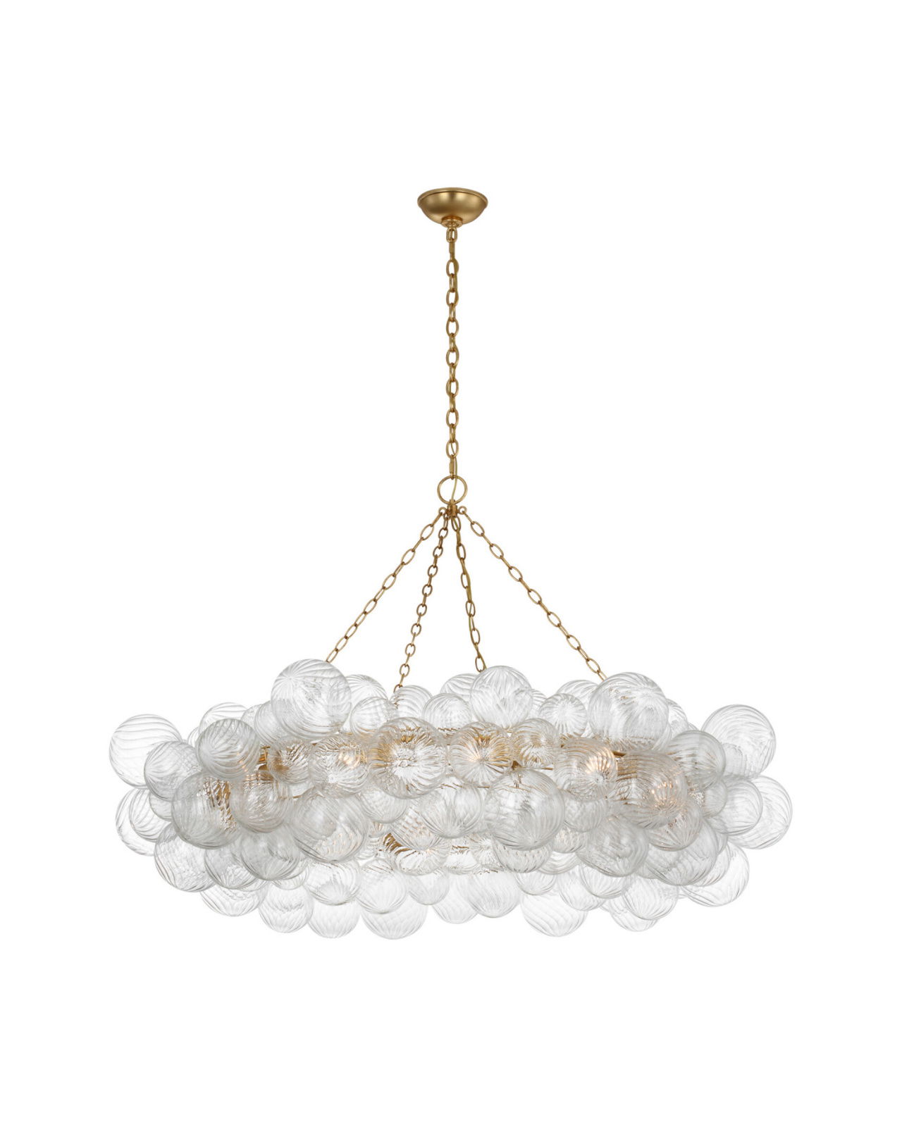Talia 54" Ring Chandelier Gild