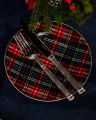 Normandie schotel rood/groen 6-pack