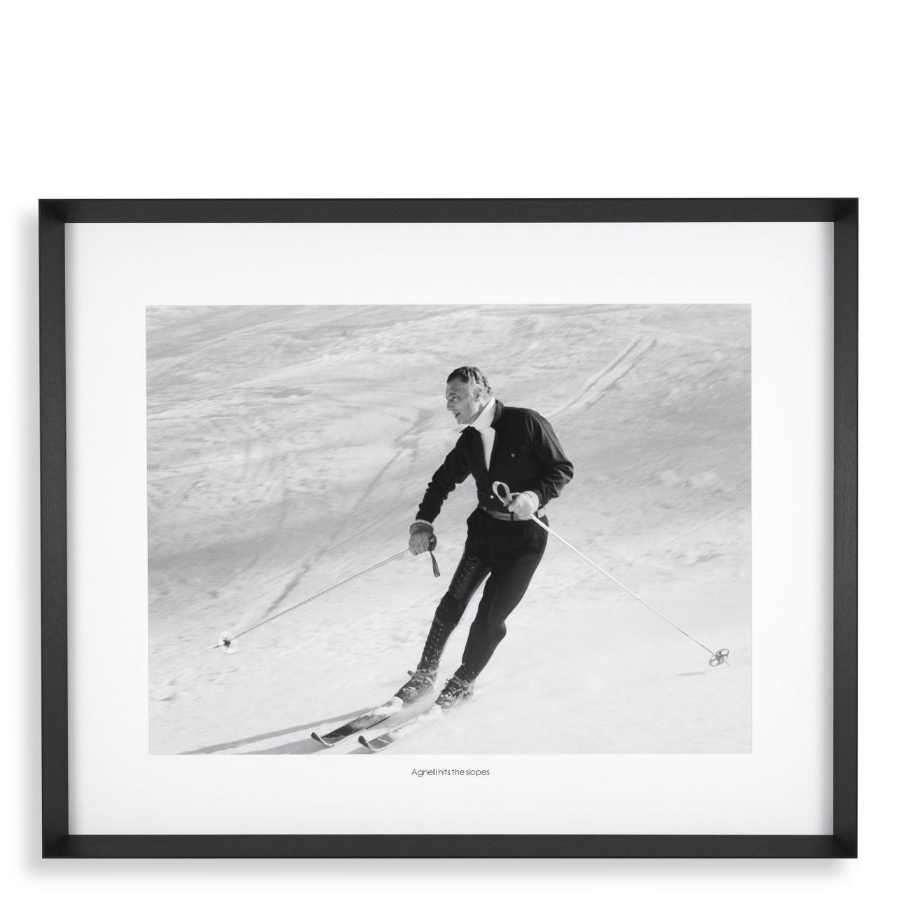 Agnelli Hits the Slopes