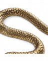 Serpent Decoration Vintage Brass
