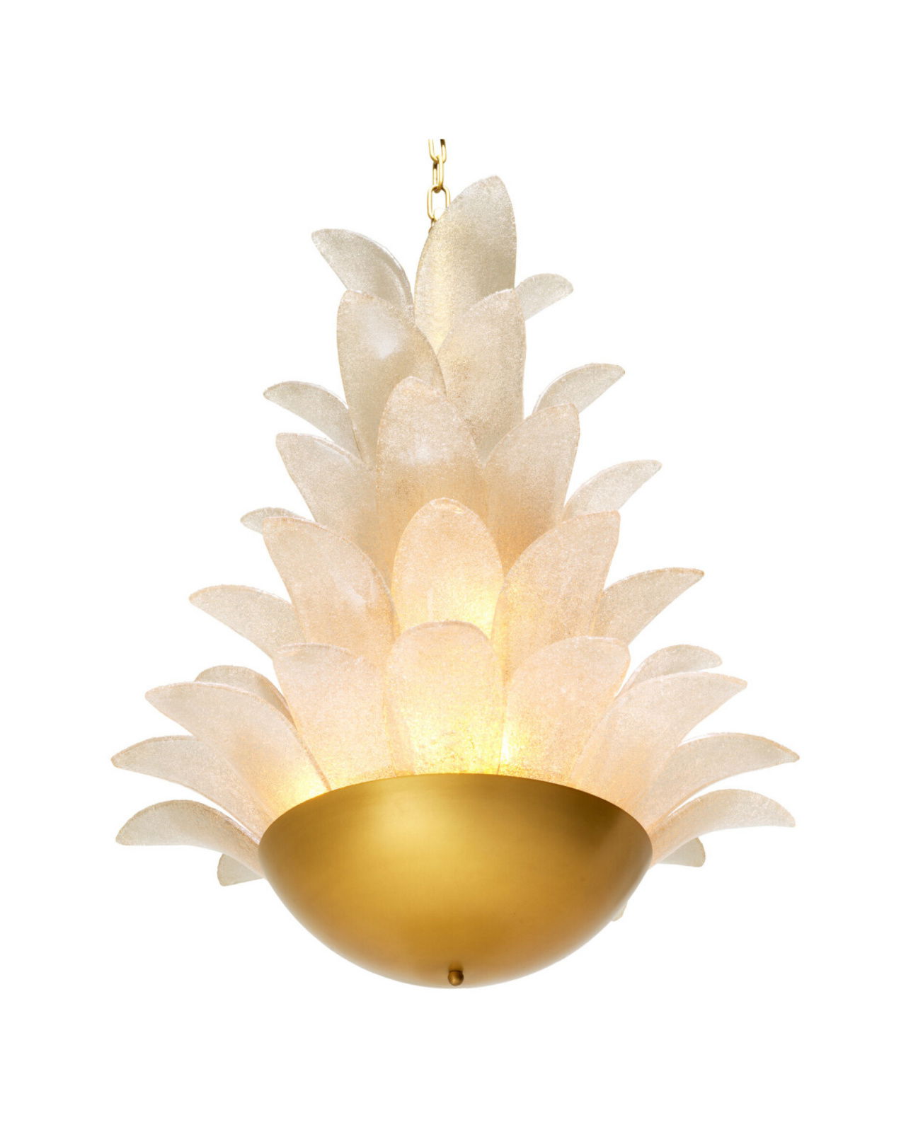 Melrose kroonluchter antiek messing