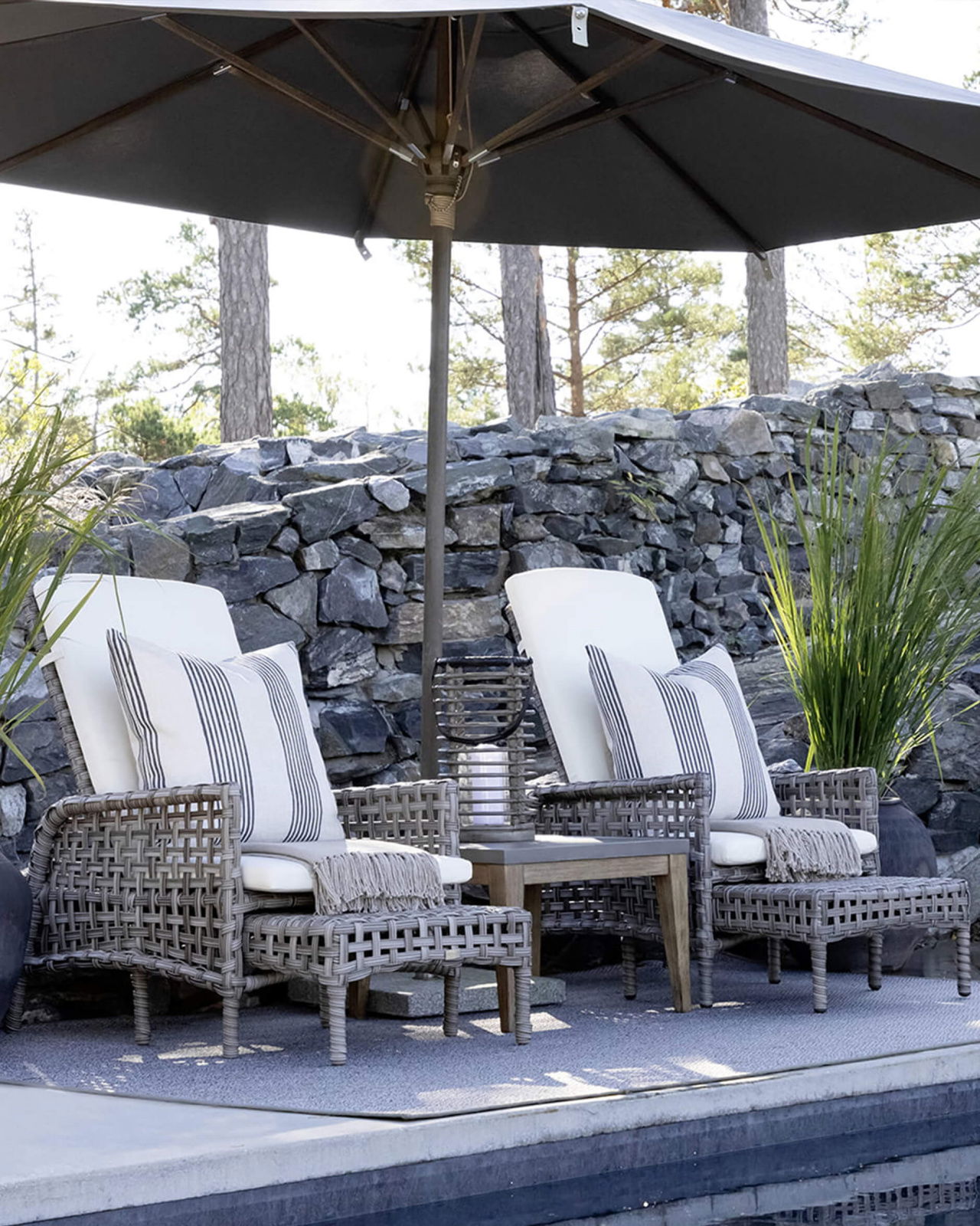 Tampa Classic Sun Lounger Grey