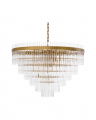 East Chandelier Antique Brass