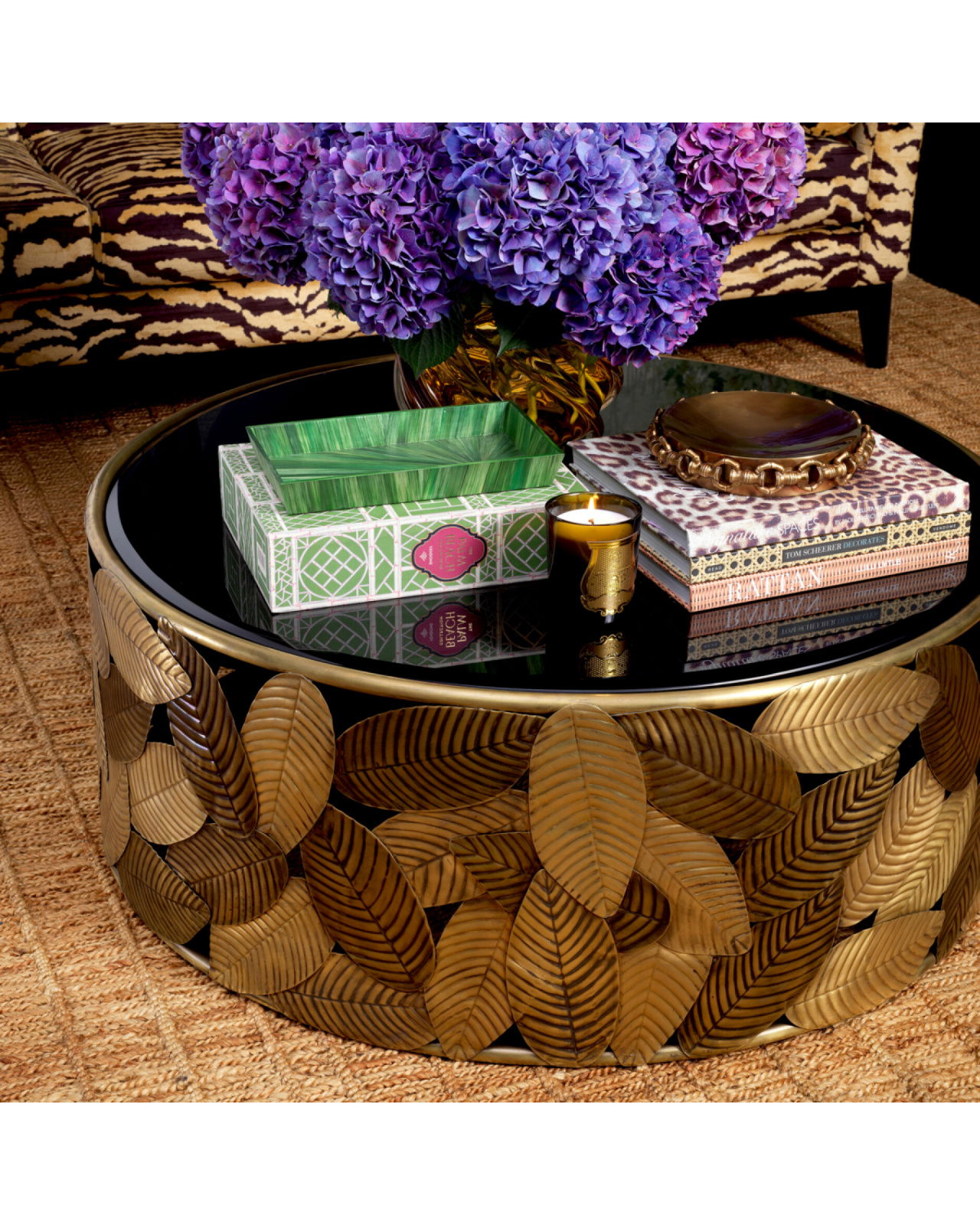 Botanico Coffee Table Vintage Brass