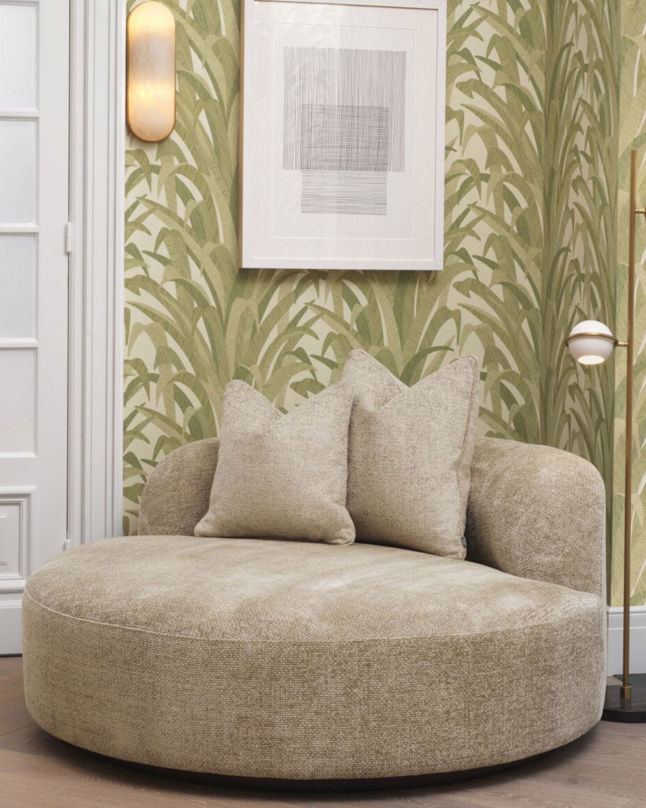 Björn bank lyssa sand rond