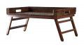 Cognac Breakfast Tray Rattan