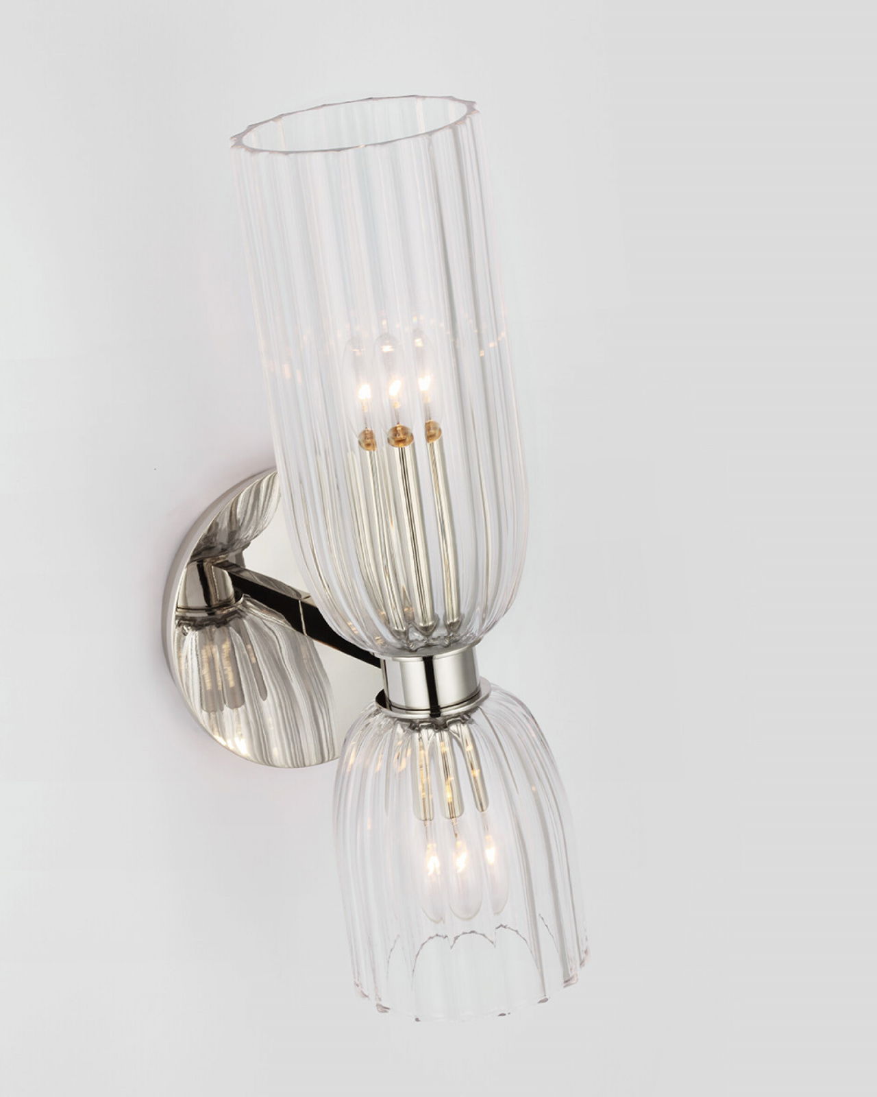 Asalea 16" Double Bath Sconce Polished Nickel
