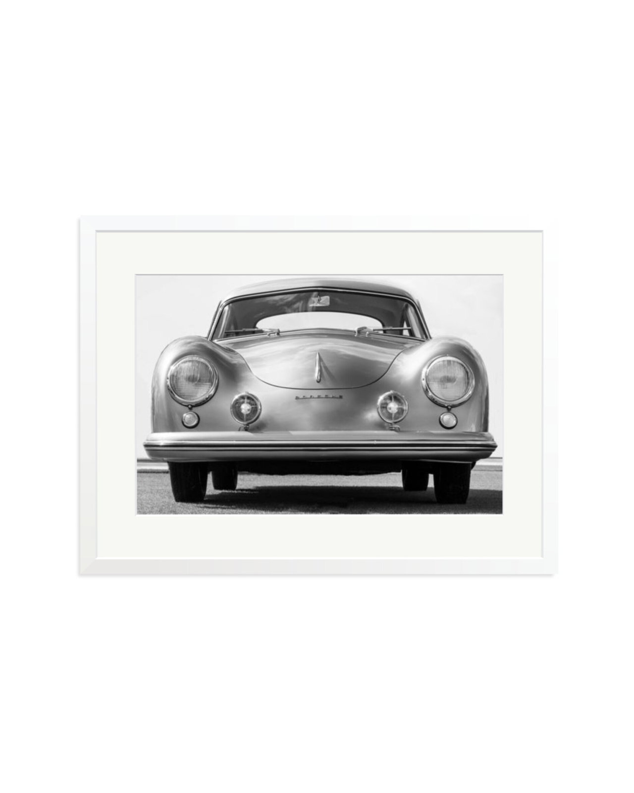 Porsche 356 Coupe White / XL
