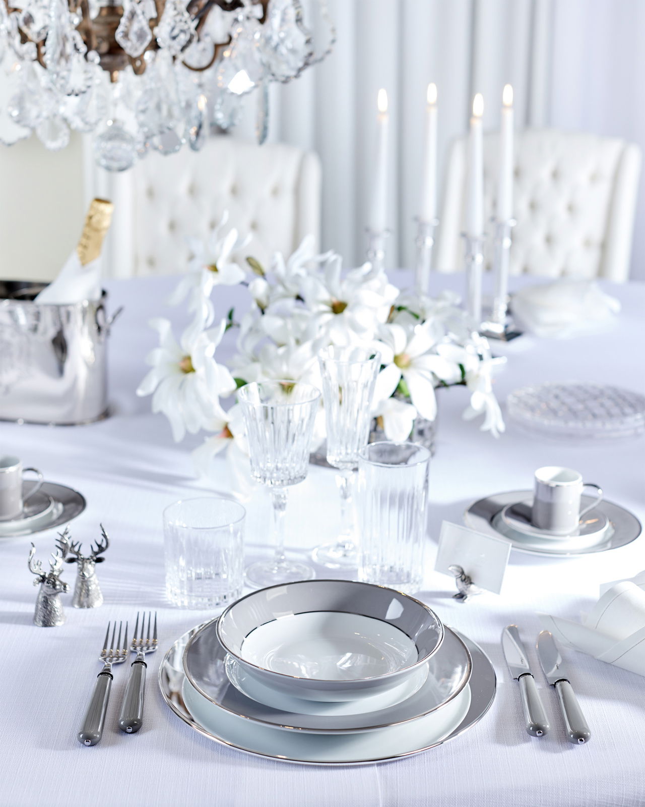 Rådjur salt- och pepparkar tenn