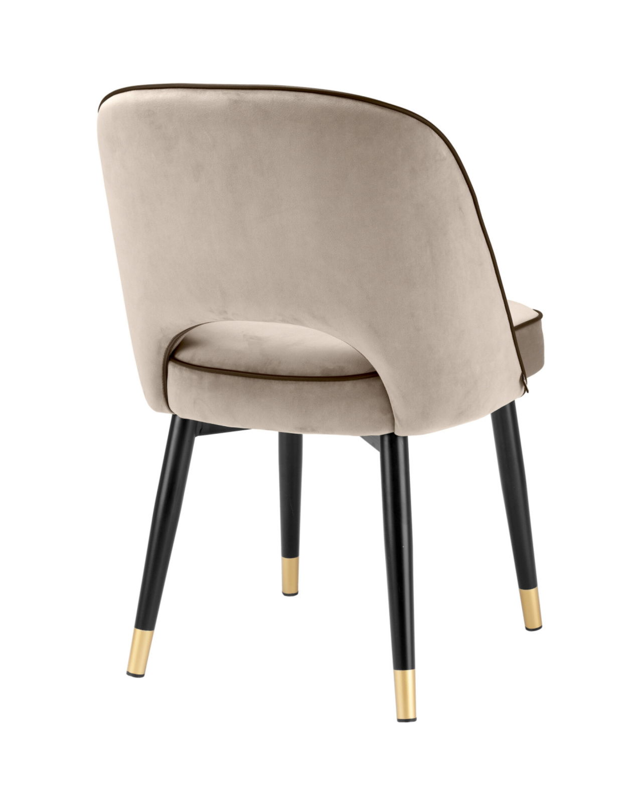 Cliff Dining Chairs Savona Greige Velvet Set of 2