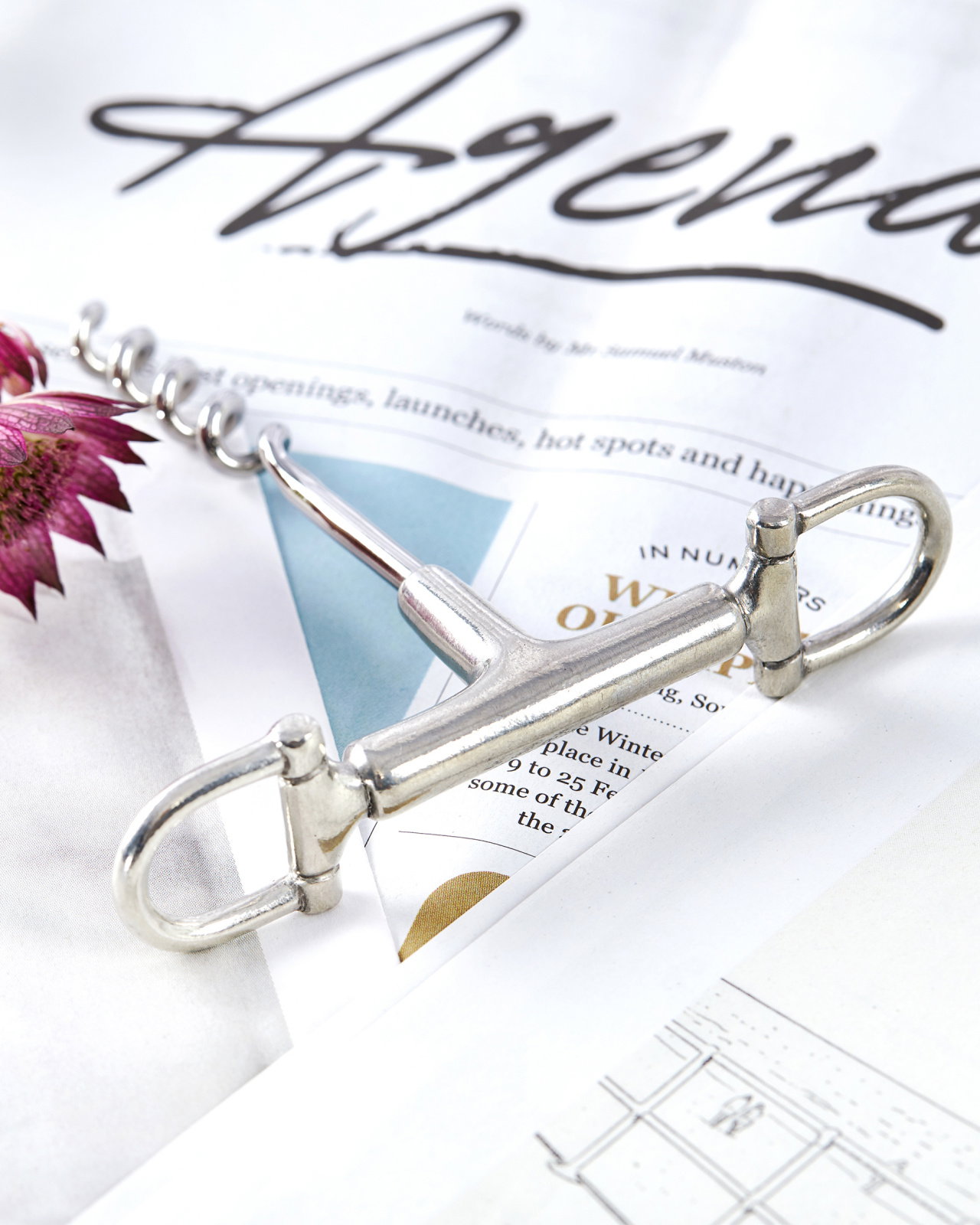 Hestebid flaskeåbner tin