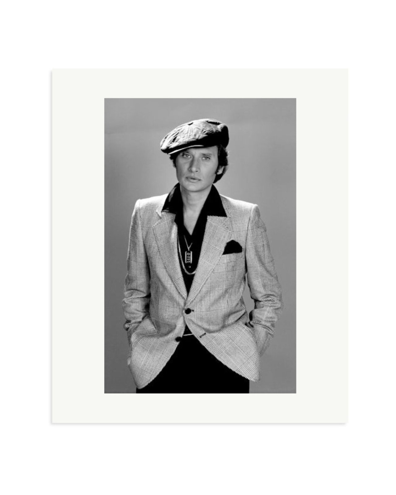 Johnny Hallyday, 1976 Print Only / Large