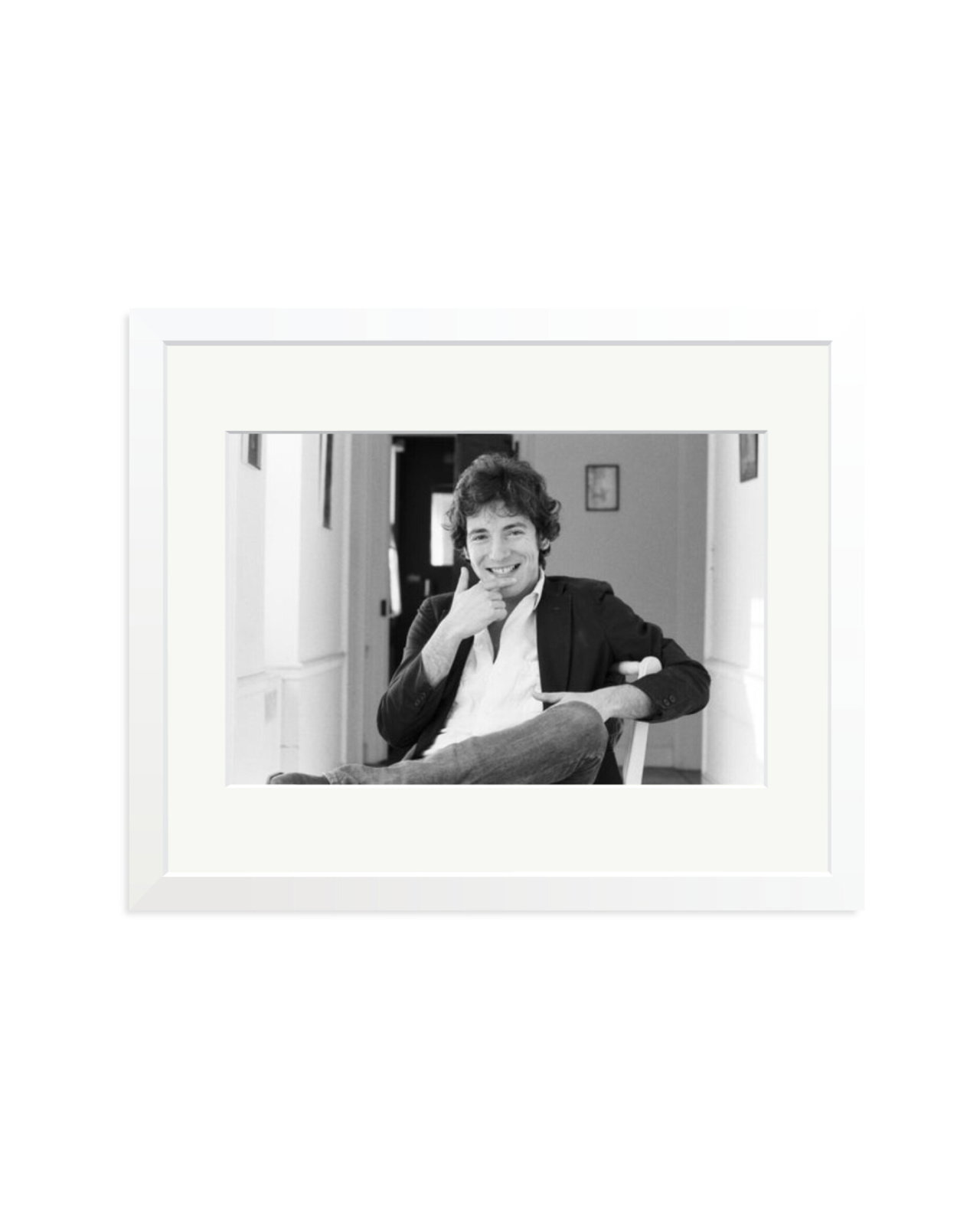 Bruce Springsteen at Home White / Medium
