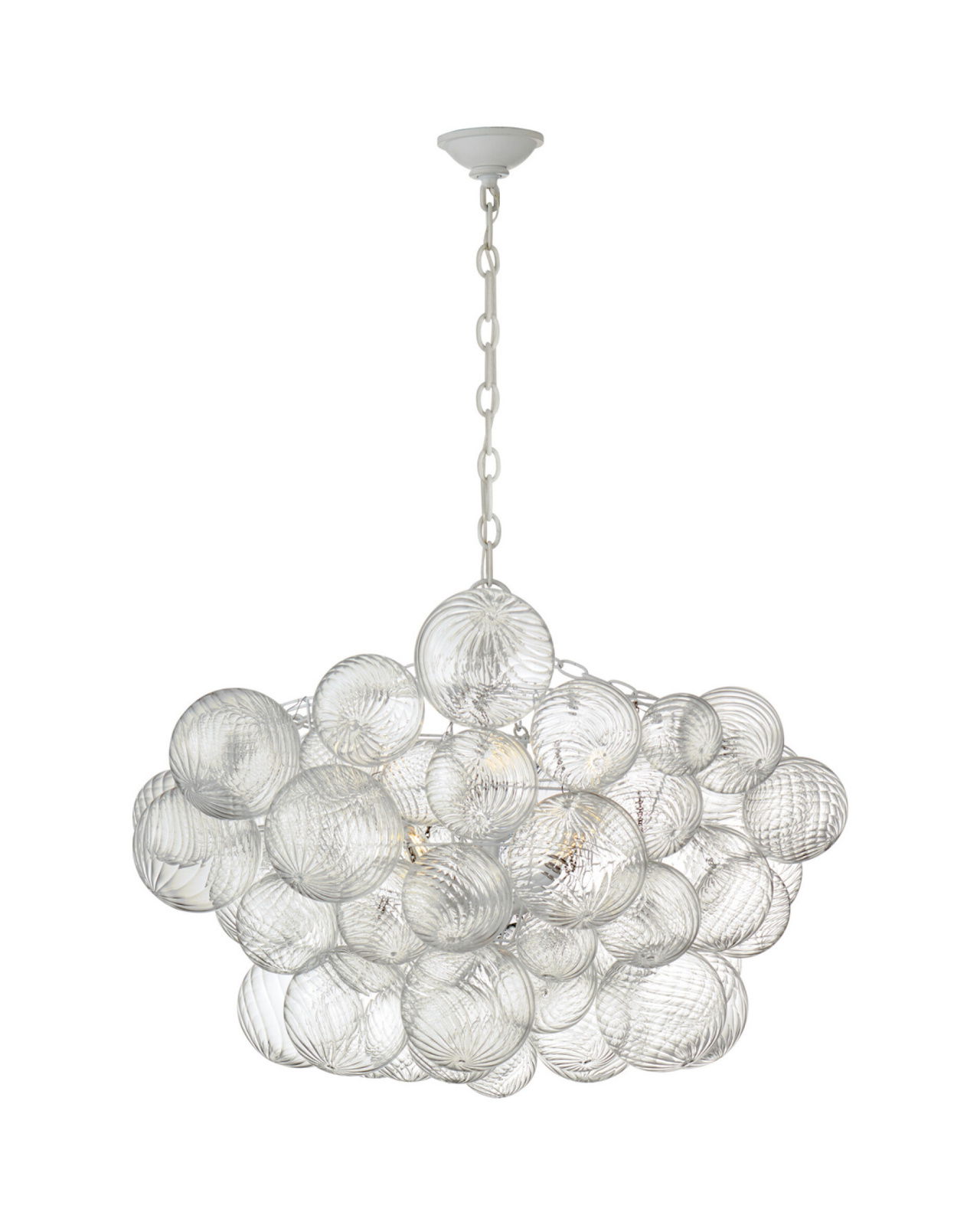 Talia Chandelier White Large