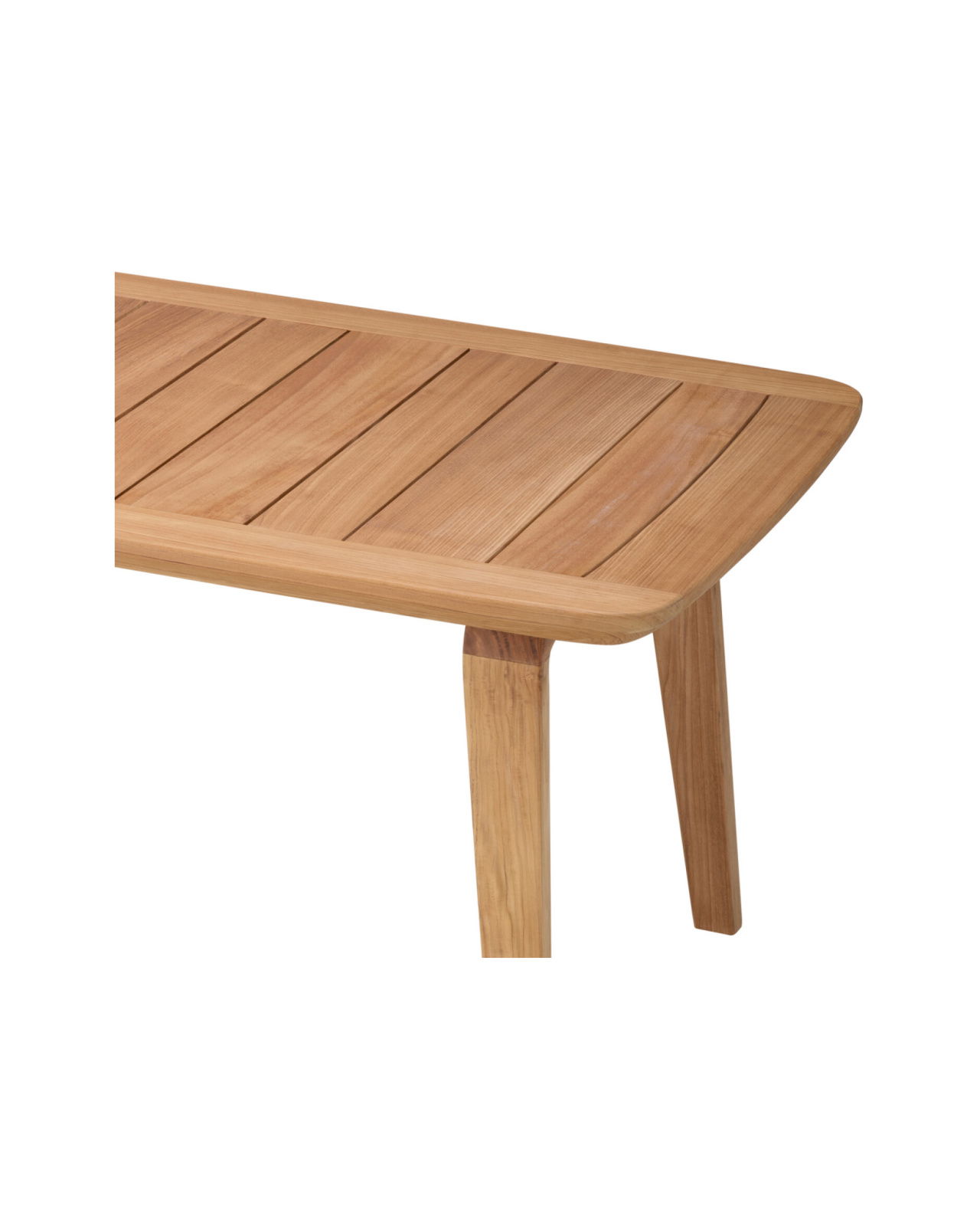Glover matbord natural teak