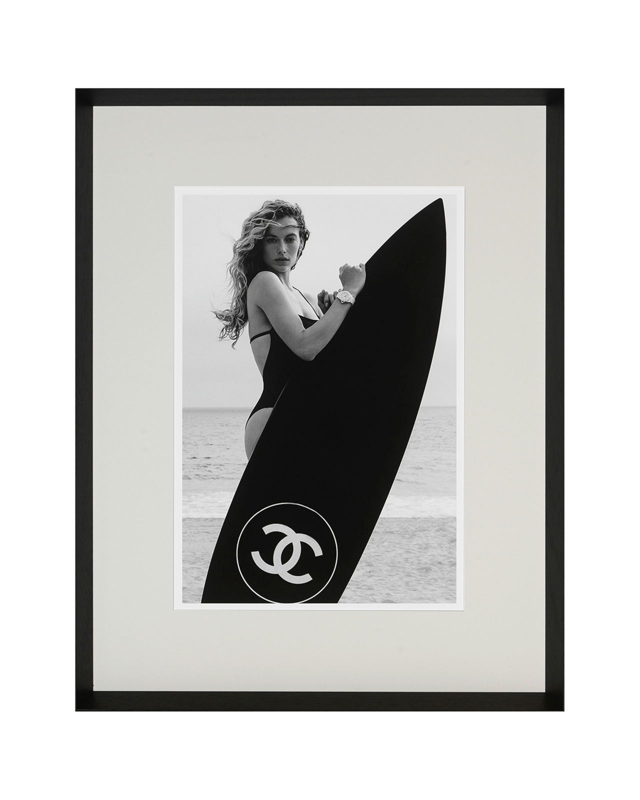 Coco Model With Surfboard
