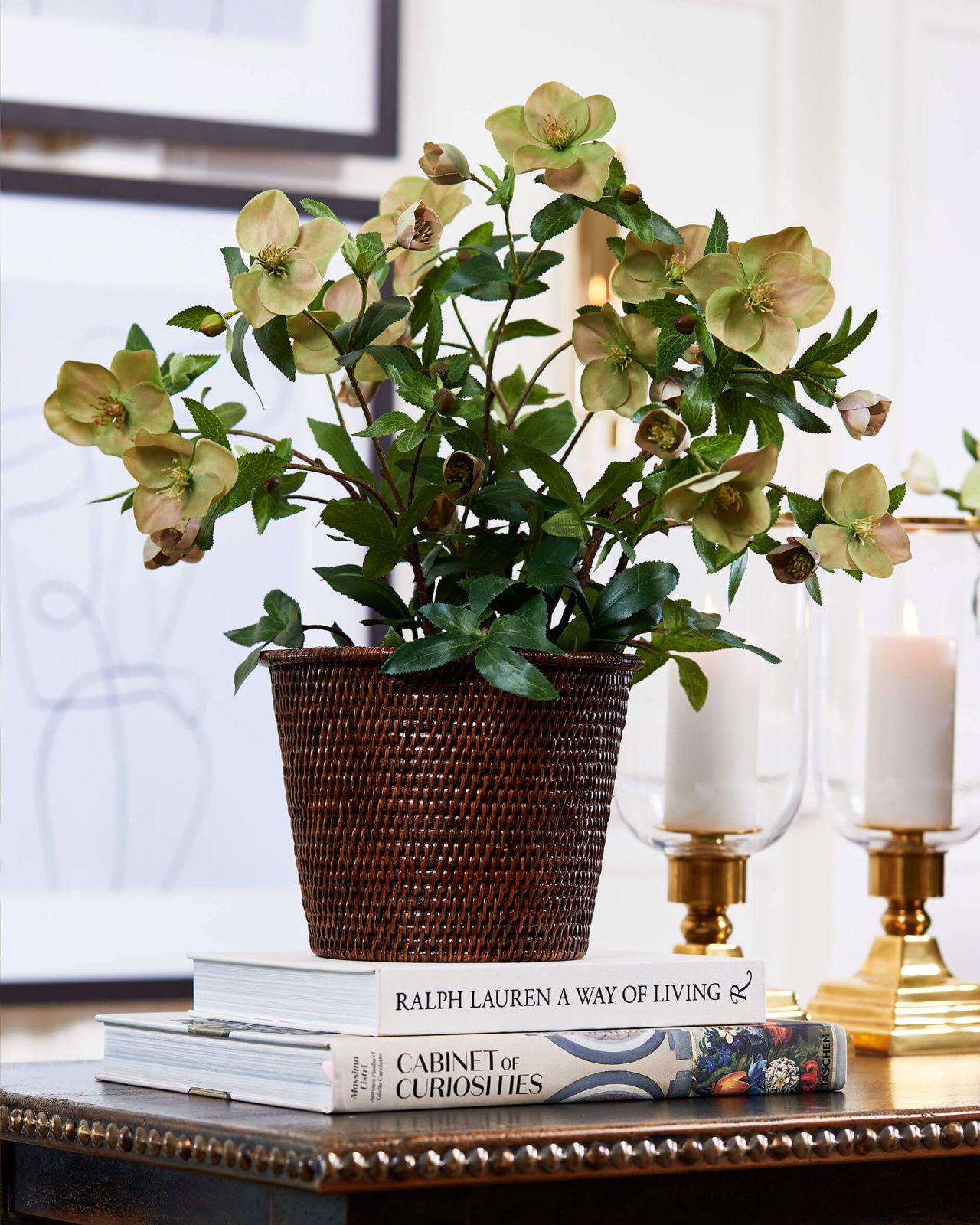 Julros konstväxt rosa