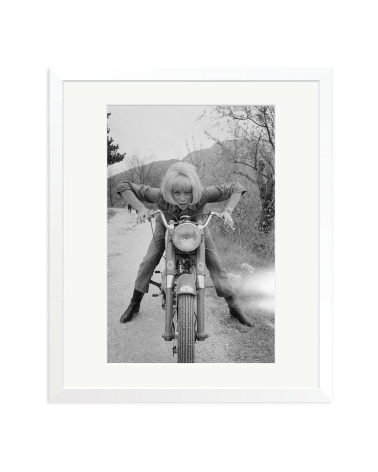 Mireille Darc White / Large