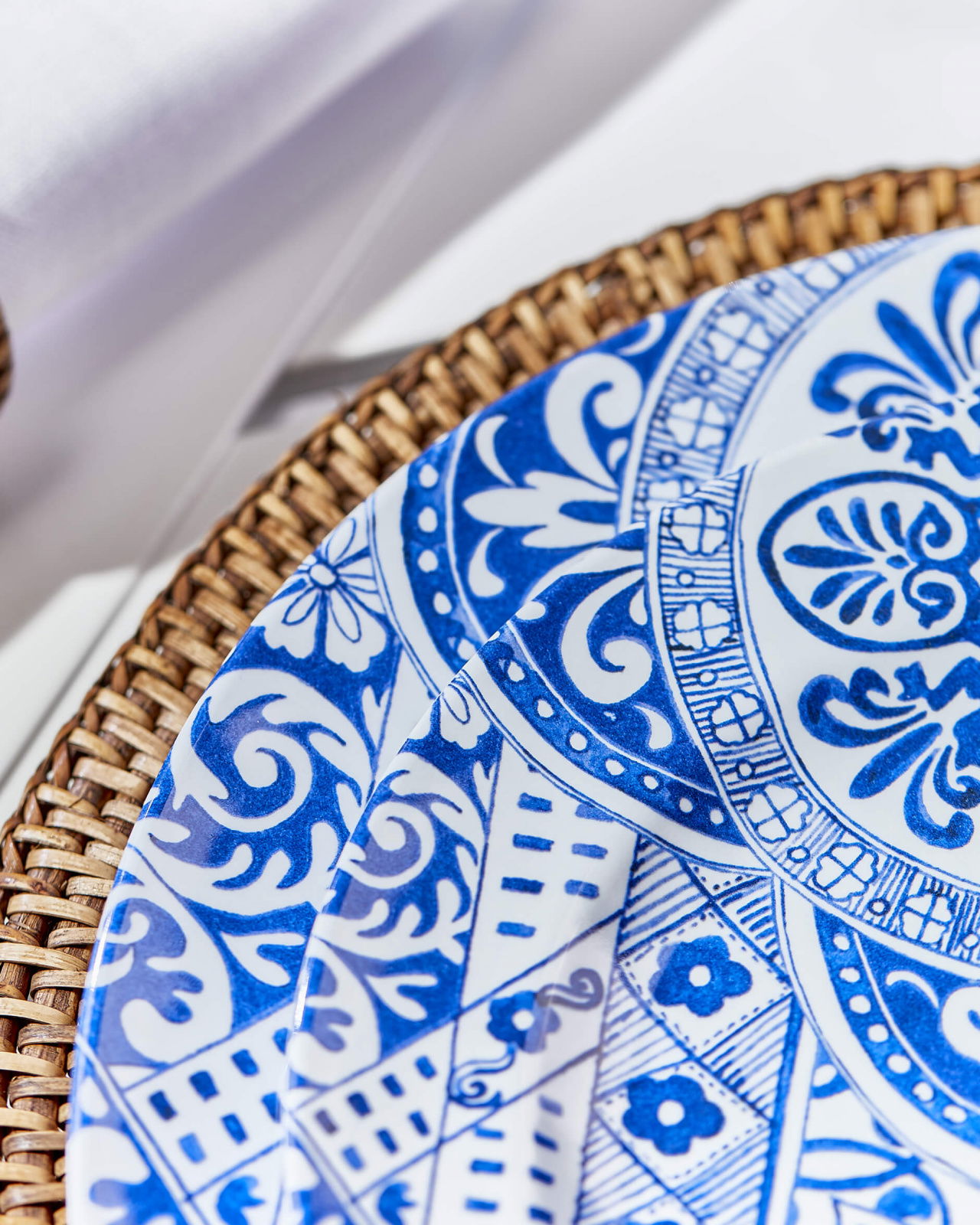 St. Tropez tallrik melamin