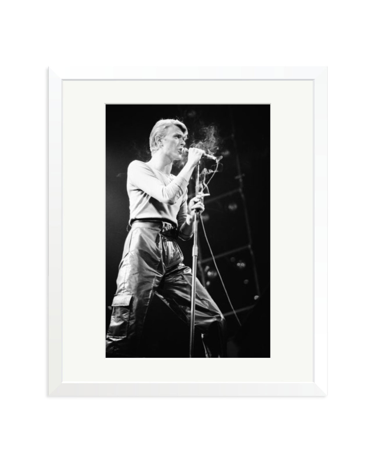 Smoking Bowie, 1978 White / Large