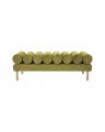 Oxley Bench Savona Vintage Green Velvet