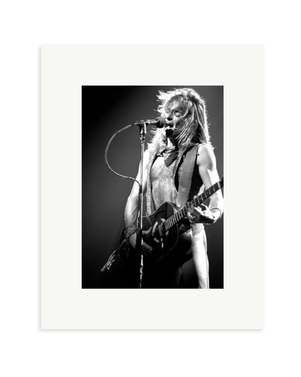 David Lee Roth of Van Halen 1981 Print Only / Small