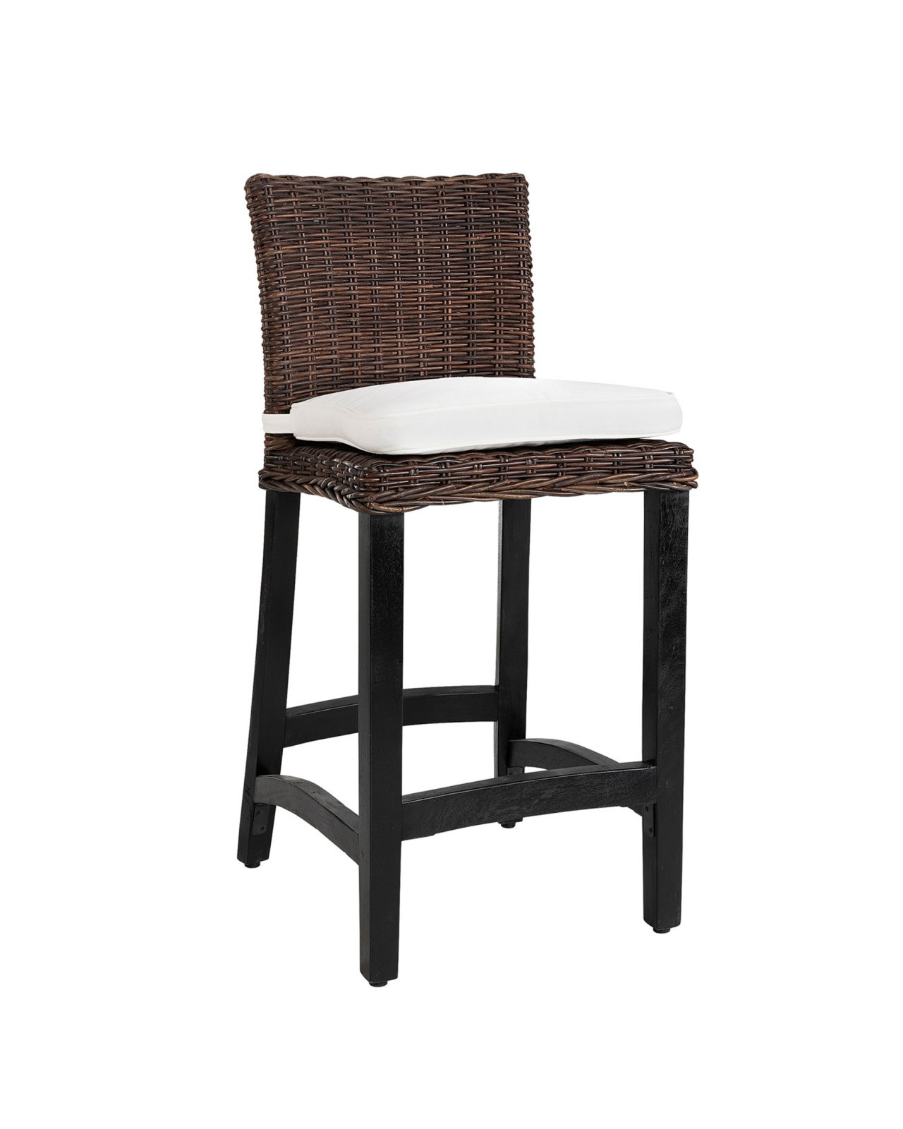 Hartford bar stool cushion off-white