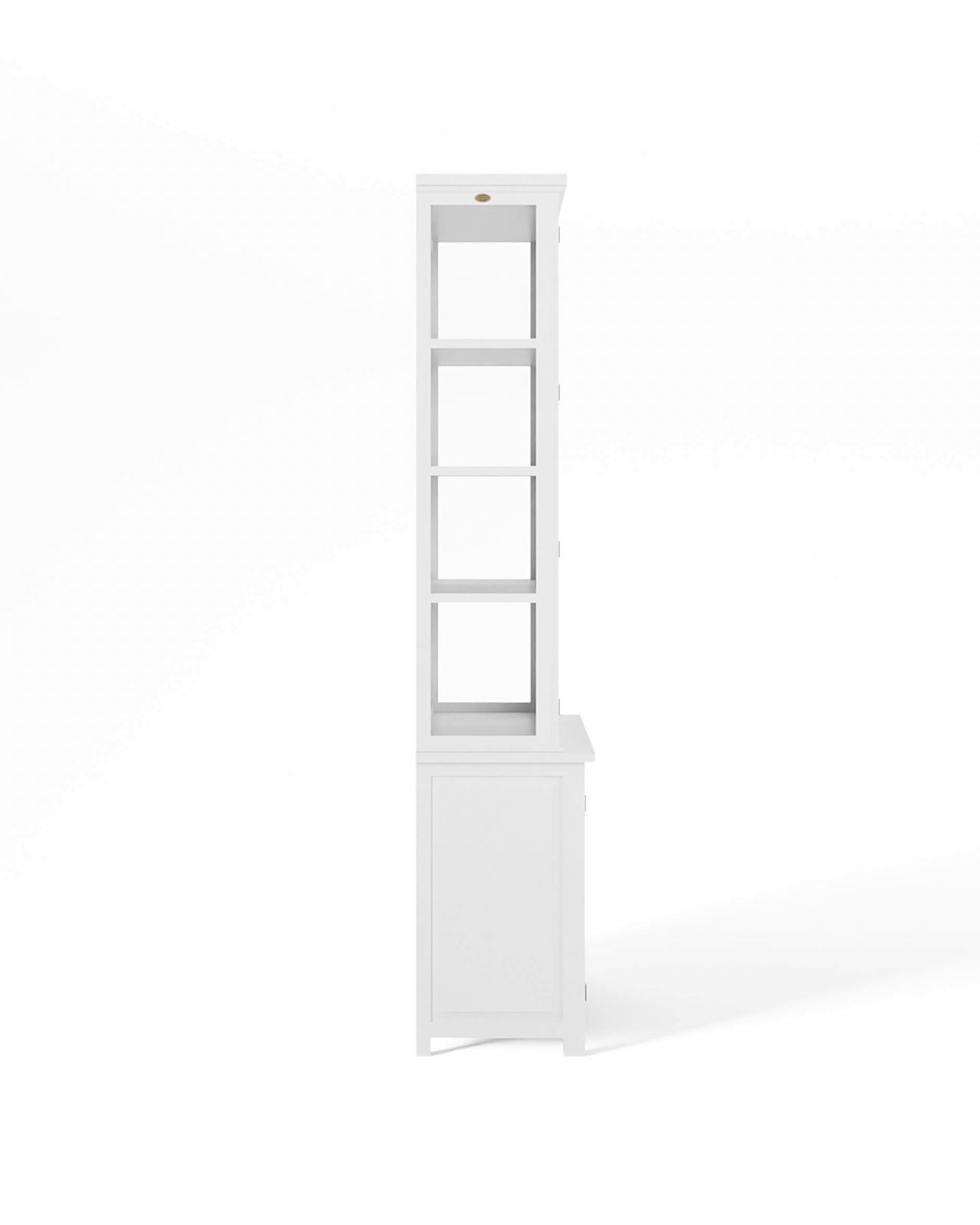 Rhode Island vitrinskåp classic white