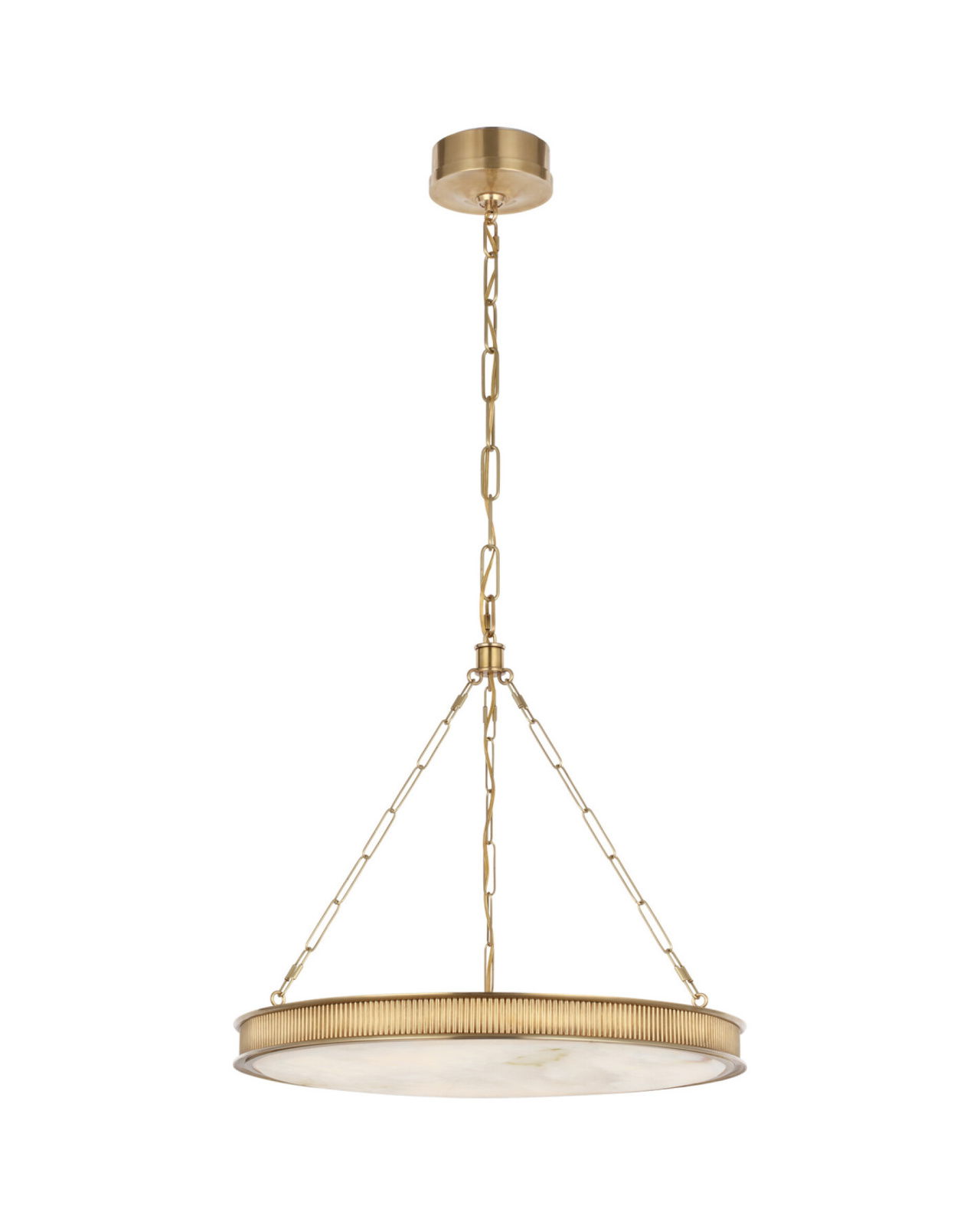 Matthew 24" Chandelier Brass