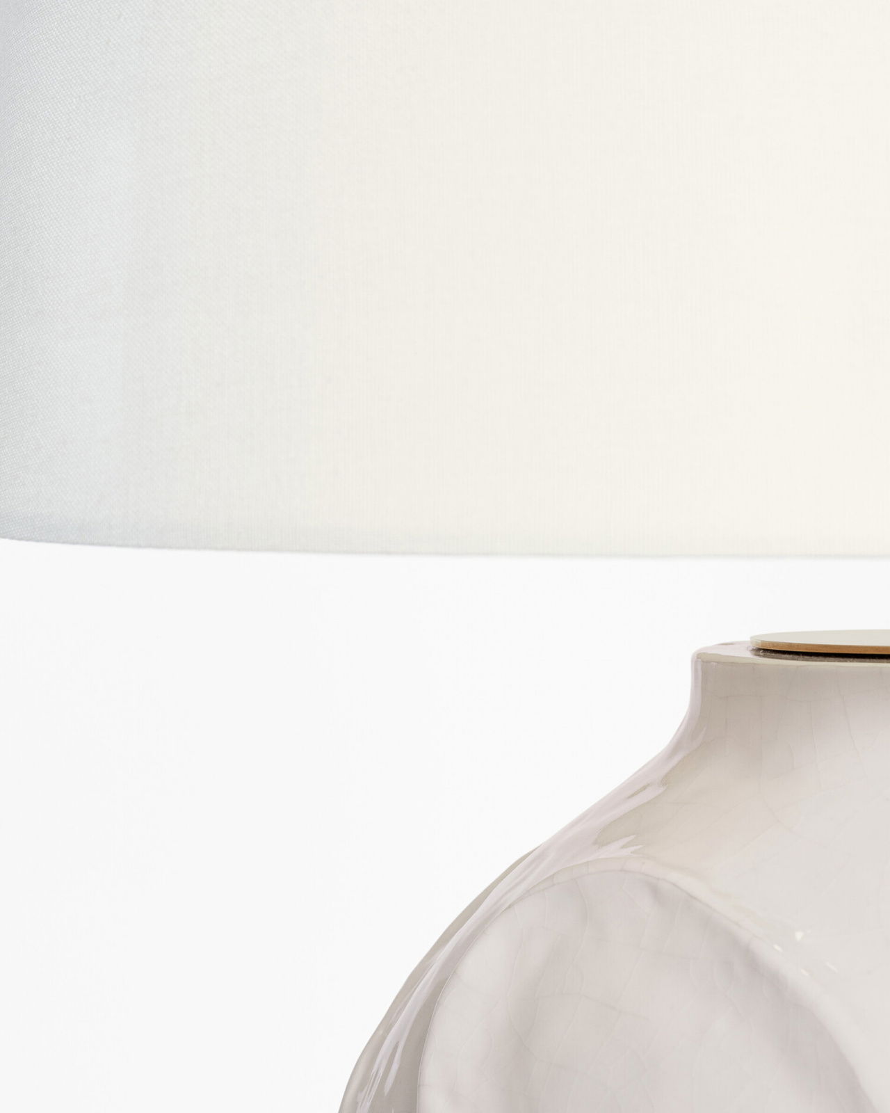 Idalia 28" Sculpted Table Lamp White