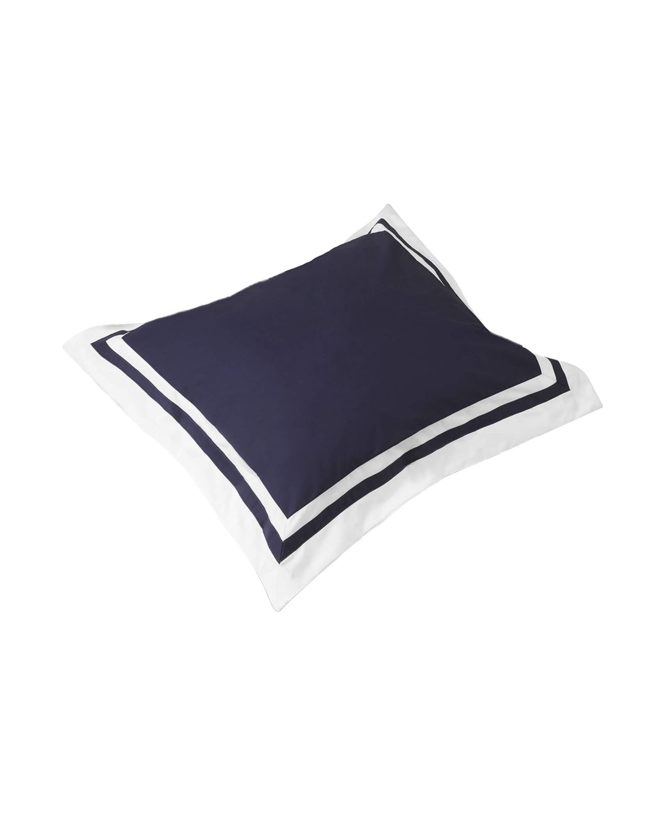Belgravia kussensloop blauw/wit