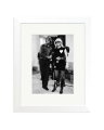 Sylvie Vartan at Yves Saint Laurent White / Small