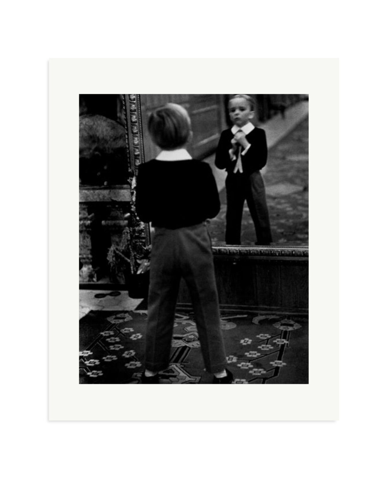English Boy at Grand Hotel Print Only / XL