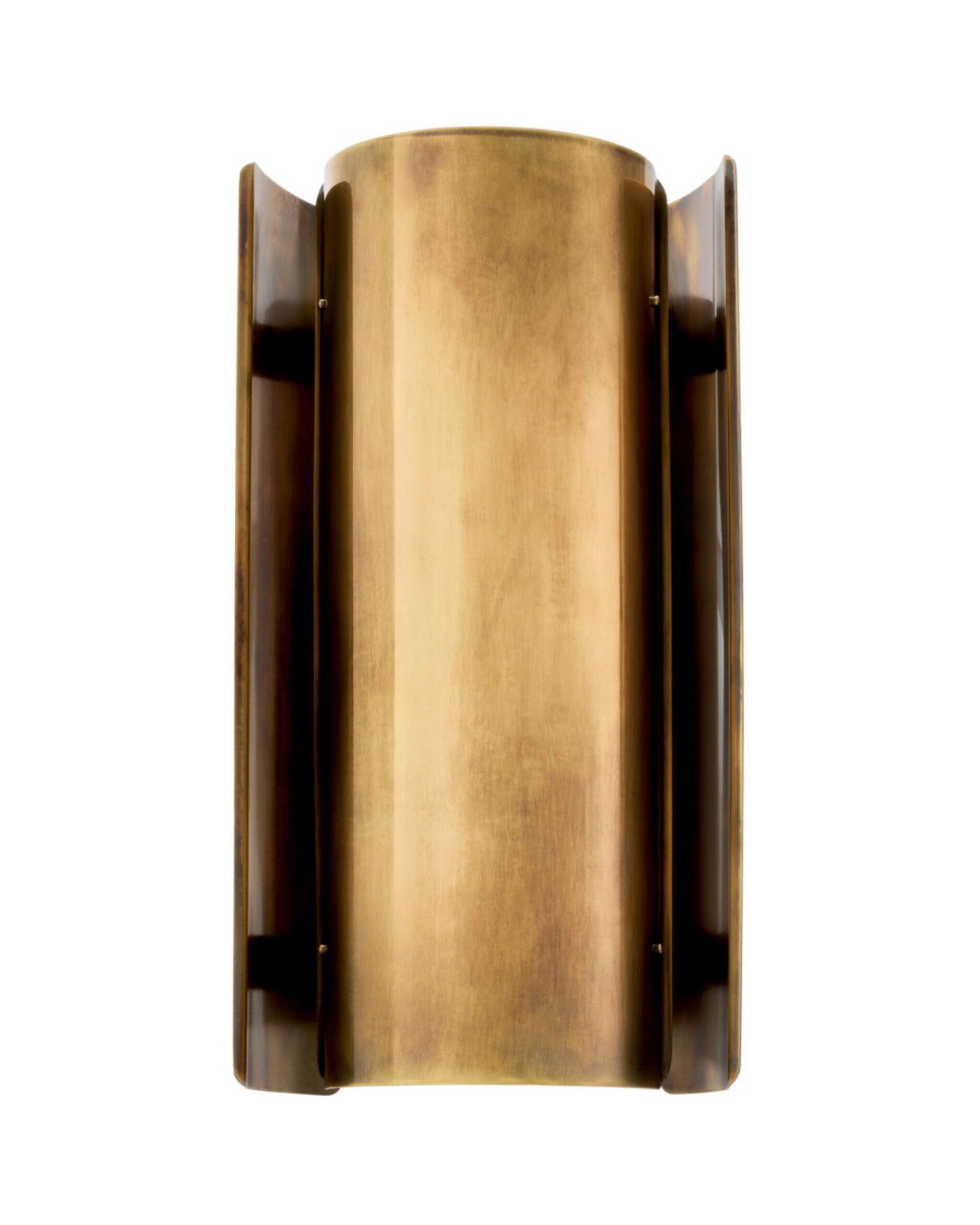 Verge wandlamp vintage messing