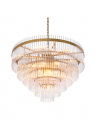 East Chandelier Antique Brass