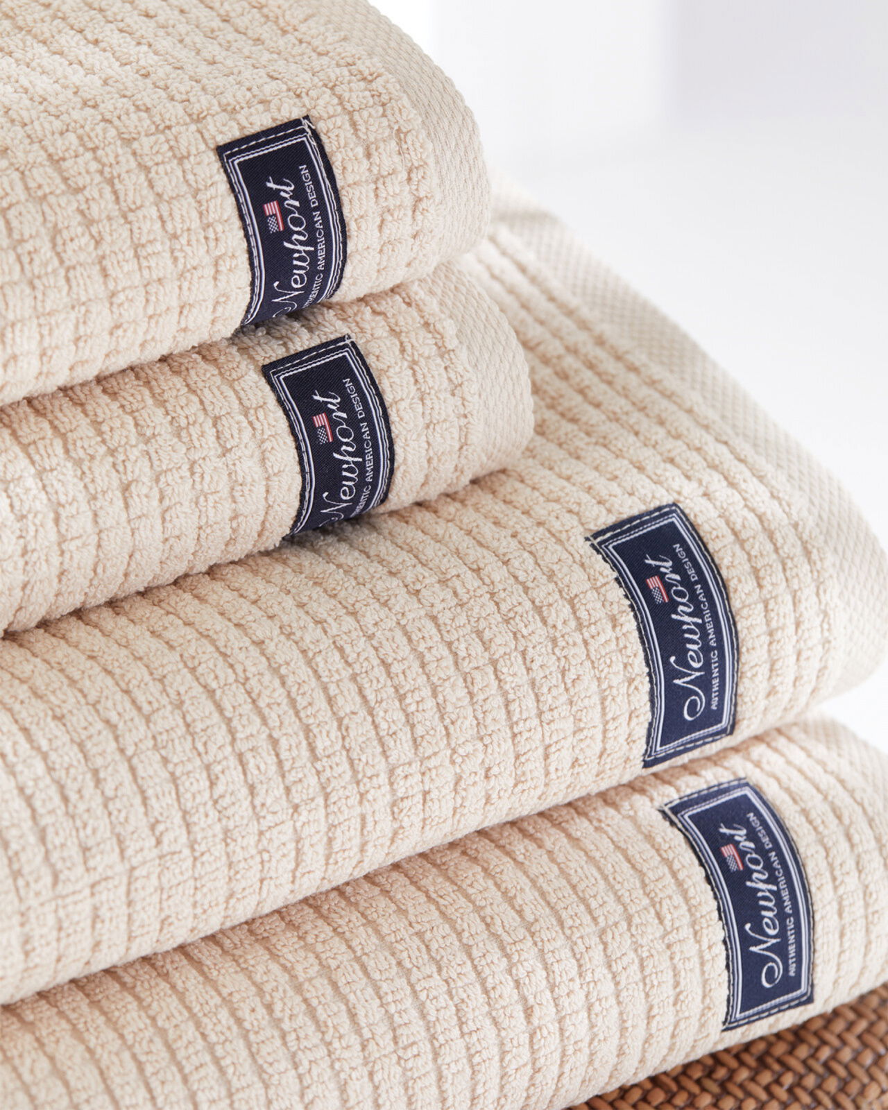 Fisher Island Towel Beige