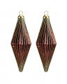 Corinne Ornament Burgundy 2-pack